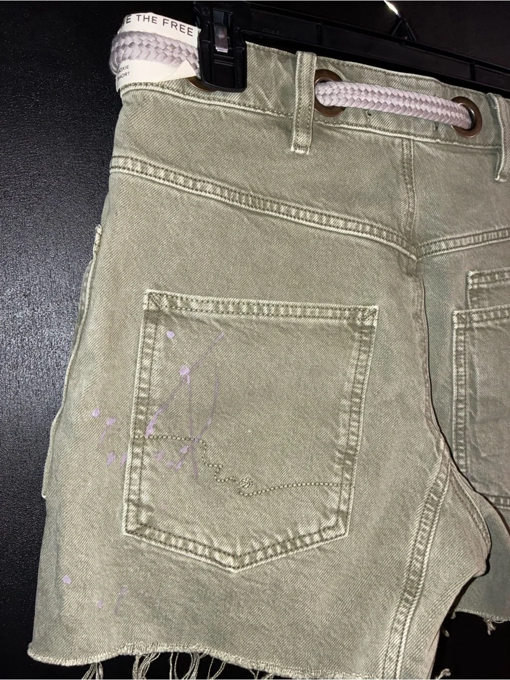 Free People We the Free Moxie Barrel Shorts